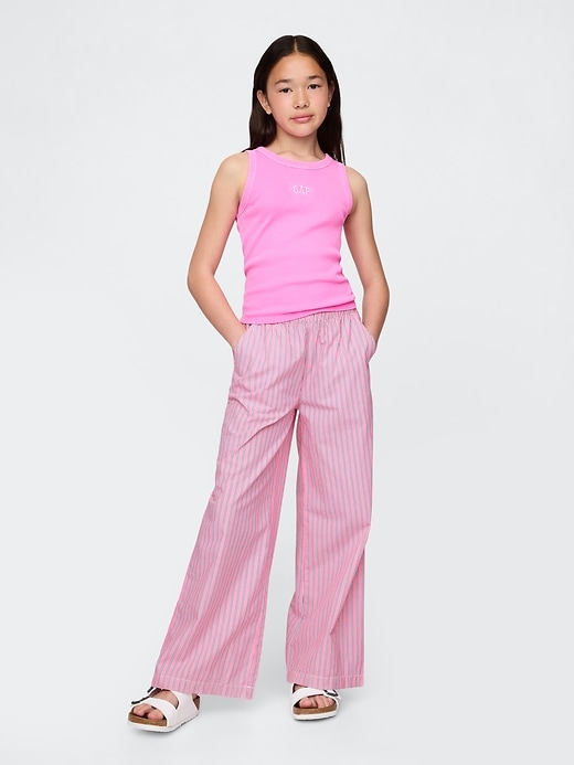 Image number 1 showing, Kids Poplin Baggy Pants