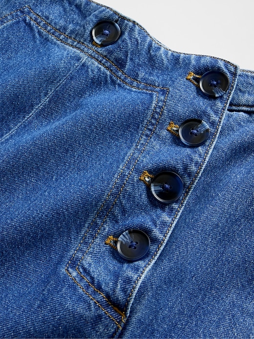 Image number 5 showing, GapStudio High Rise Denim Sailor Pants