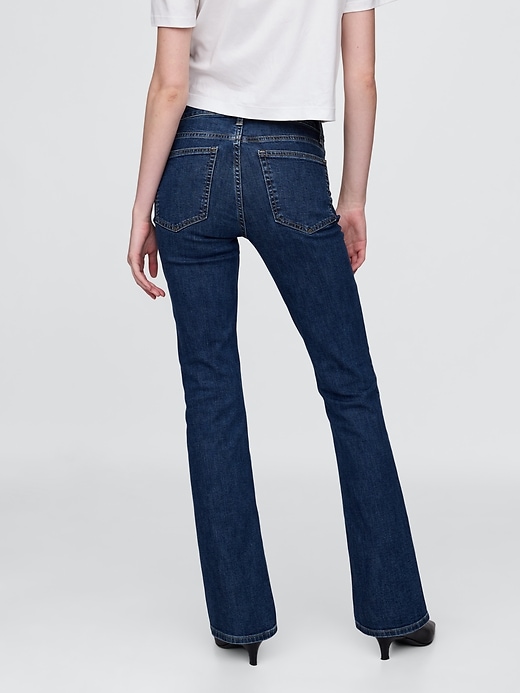 Image number 4 showing, Mid Rise Baby Boot Jeans