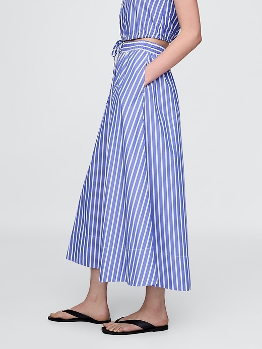 Image number 3 showing, Poplin Maxi Skirt