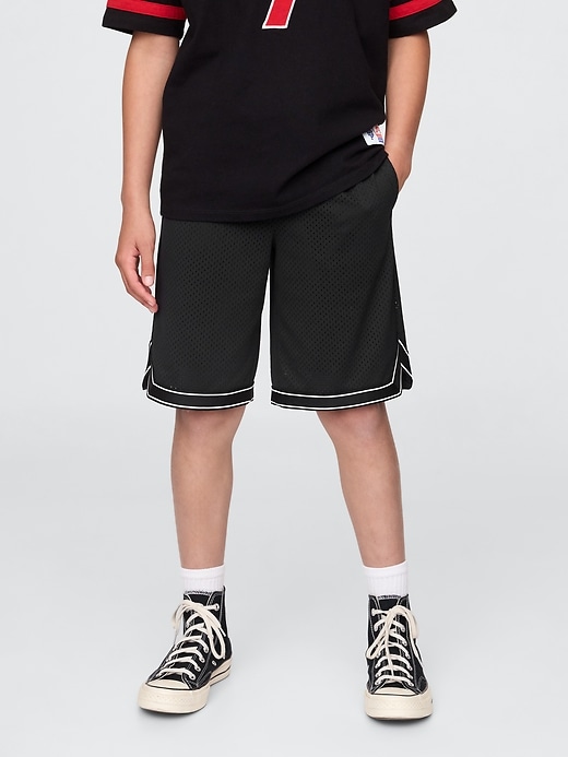 Image number 4 showing, Kids GapFit 8.5" Mesh Pull-On Shorts