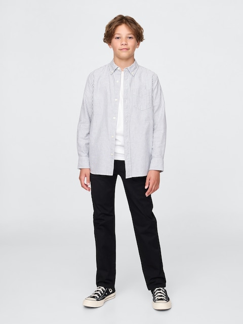 Kids Uniform Stretch Straight Khakis