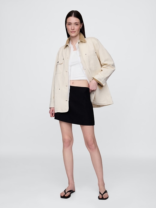 Image number 2 showing, Corduroy-Collar Barn Jacket