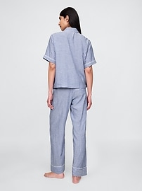 Linen-Blend PJ Pants