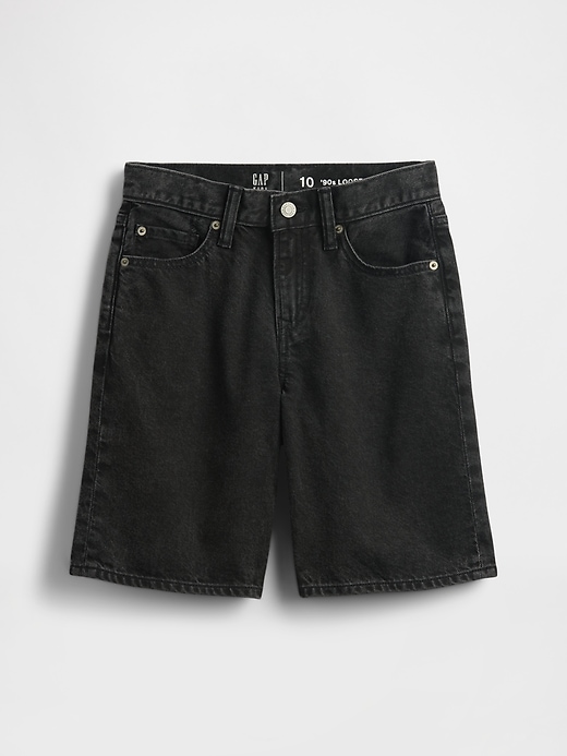 Image number 2 showing, Kids UltraSoft '90s Loose Denim Shorts