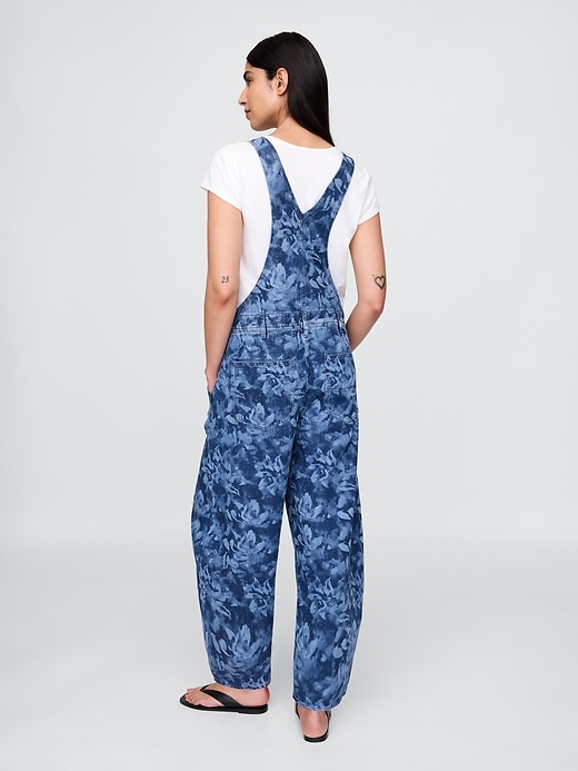 Image number 4 showing, UltraSoft Denim Horseshoe Overalls