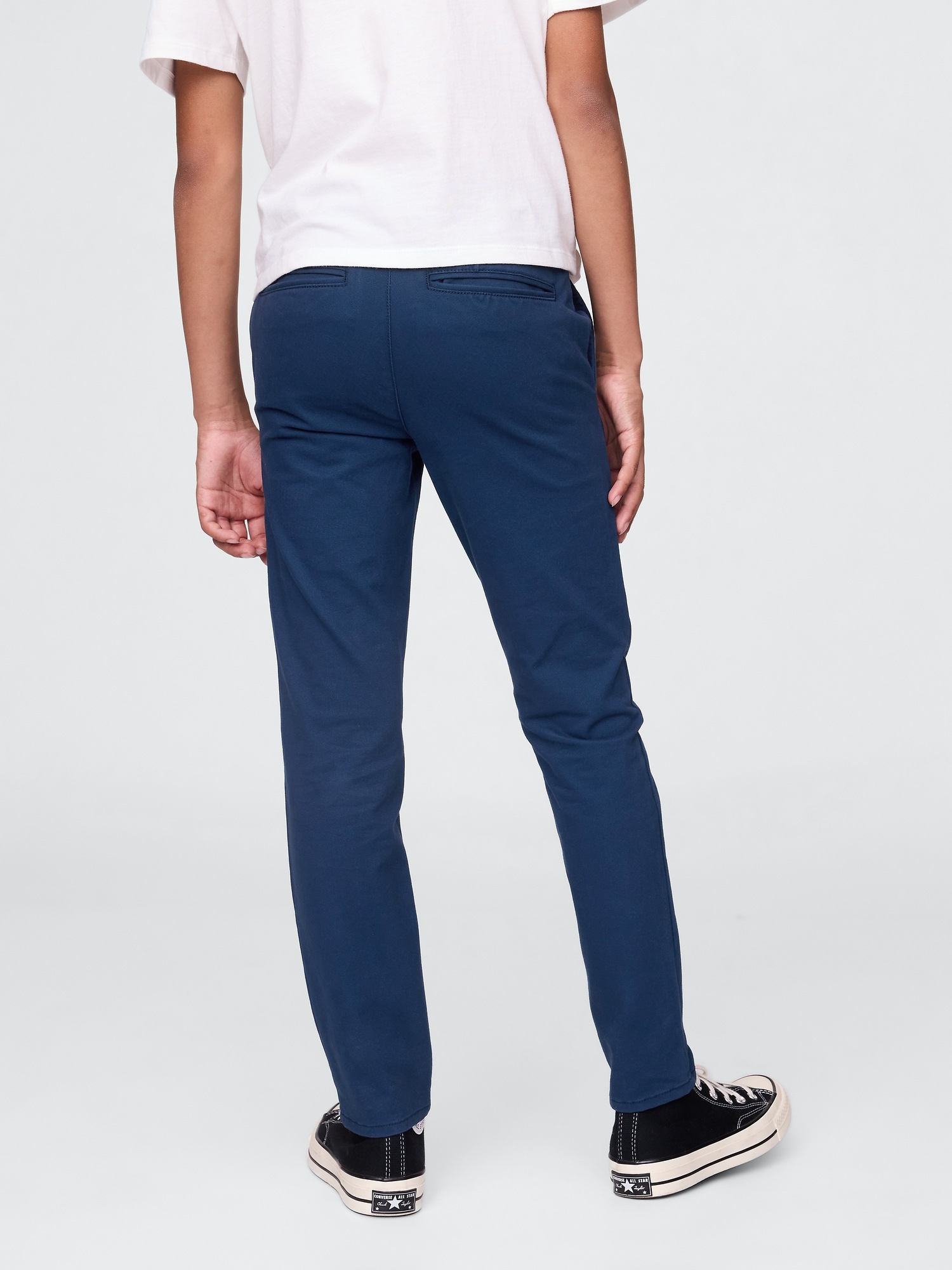 Детские брюки Gap Kids Uniform Skinny Khakis — фото 3