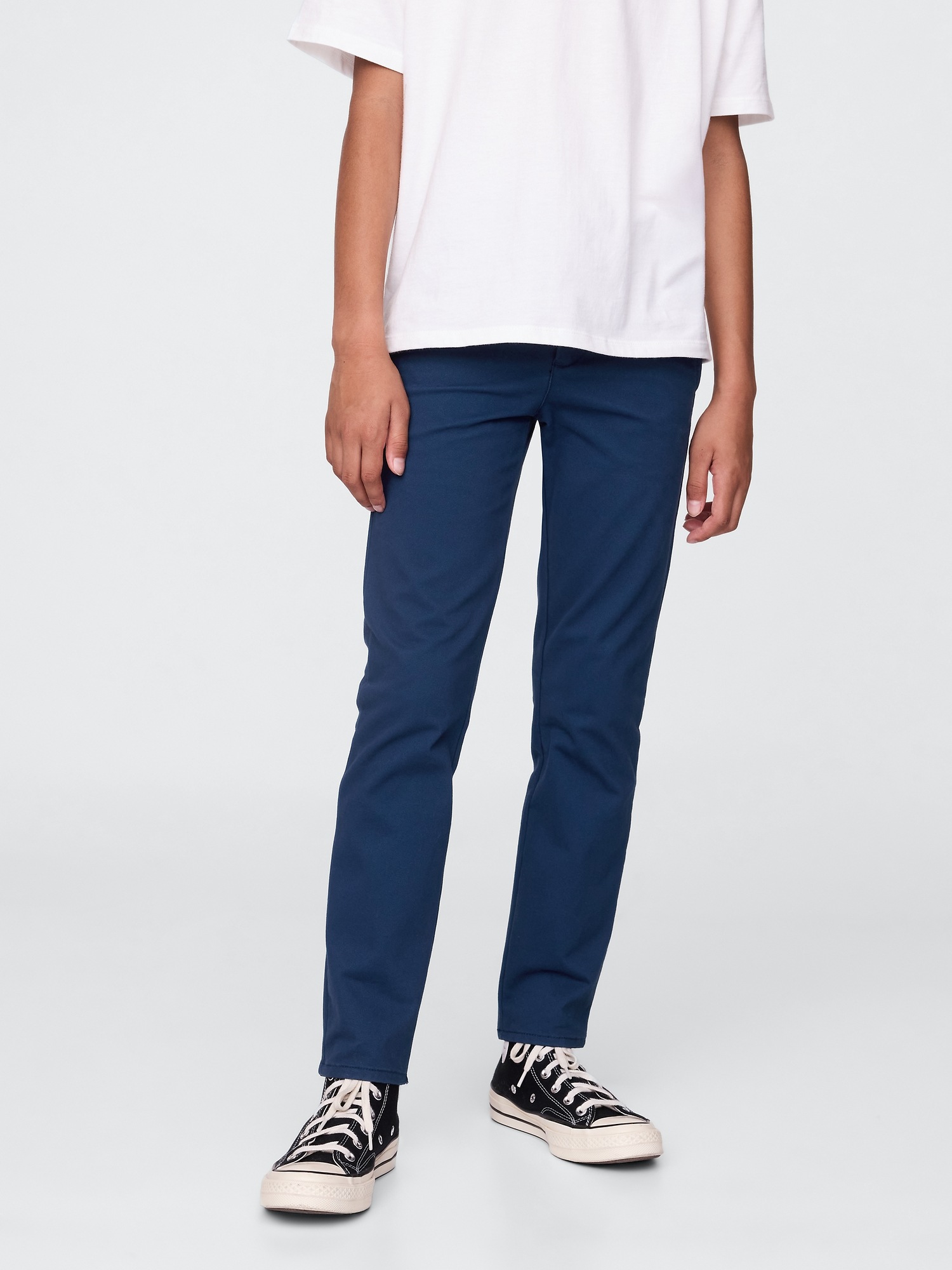 Детские брюки Gap Kids Uniform Skinny Khakis — фото 2