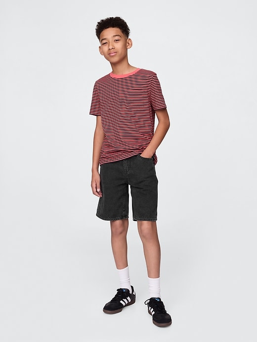 Image number 1 showing, Kids UltraSoft '90s Loose Denim Shorts