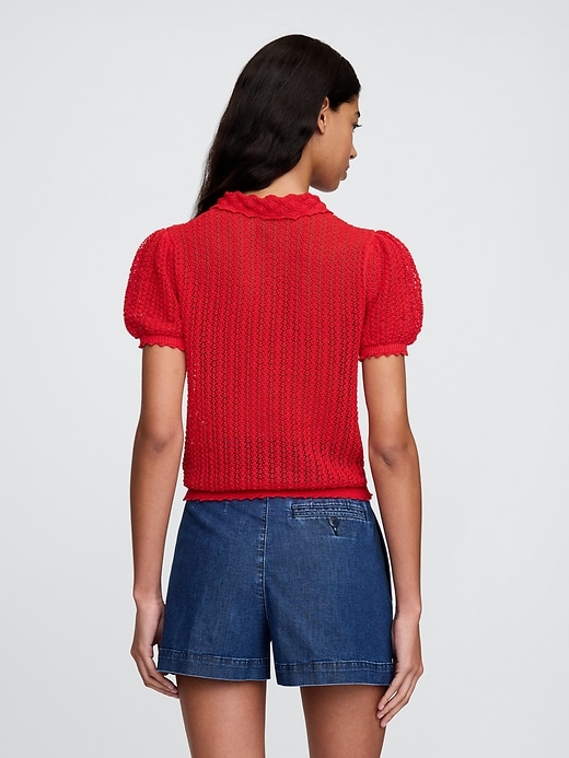 Image number 3 showing, Gap × DÔEN Linen-Blend Cardigan