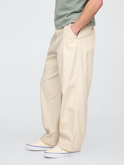 Image number 3 showing, Extra Baggy Khakis