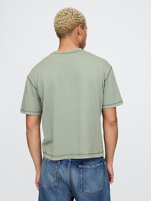 Image number 3 showing, Heavyweight Cropped T-Shirt