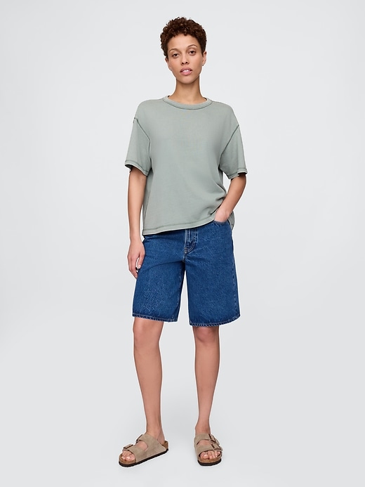 Image number 6 showing, Heavyweight Cropped T-Shirt