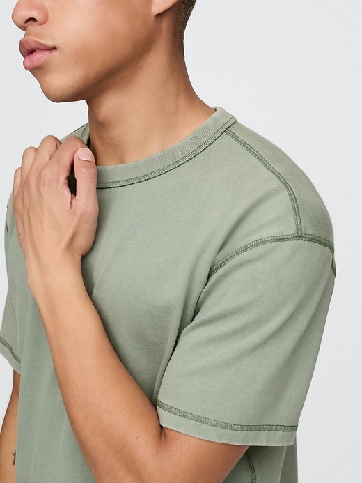 Image number 4 showing, Heavyweight Cropped T-Shirt