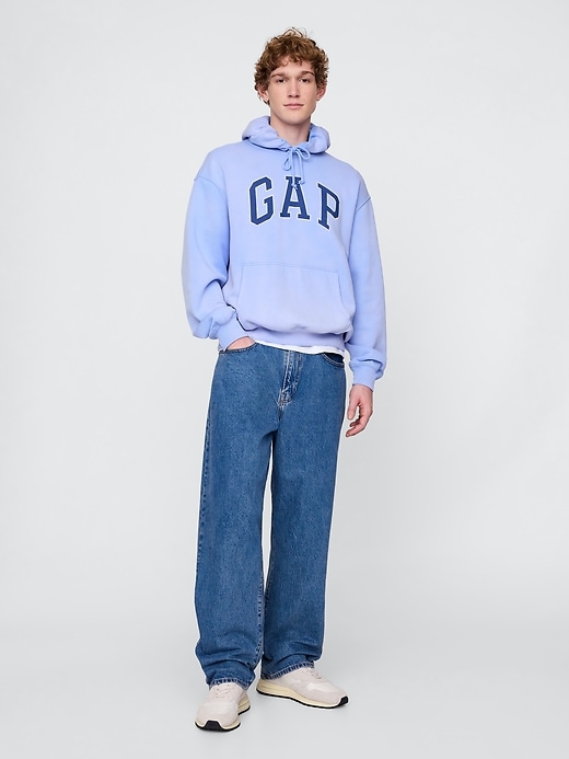 Image number 2 showing, VintageSoft Oversized Logo Hoodie