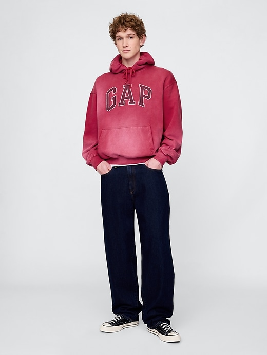 Image number 2 showing, VintageSoft Oversized Logo Hoodie