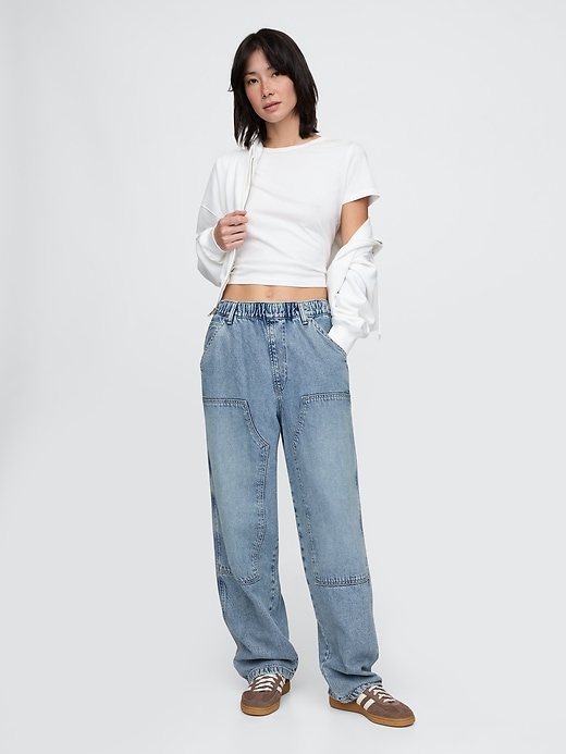 Image number 5 showing, UltraSoft Baggy Jeans