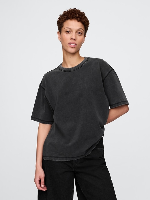 Image number 5 showing, Heavyweight Cropped T-Shirt