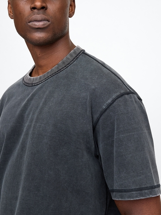 Image number 4 showing, Heavyweight Cropped T-Shirt