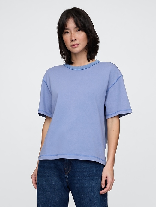 Image number 5 showing, Heavyweight Cropped T-Shirt