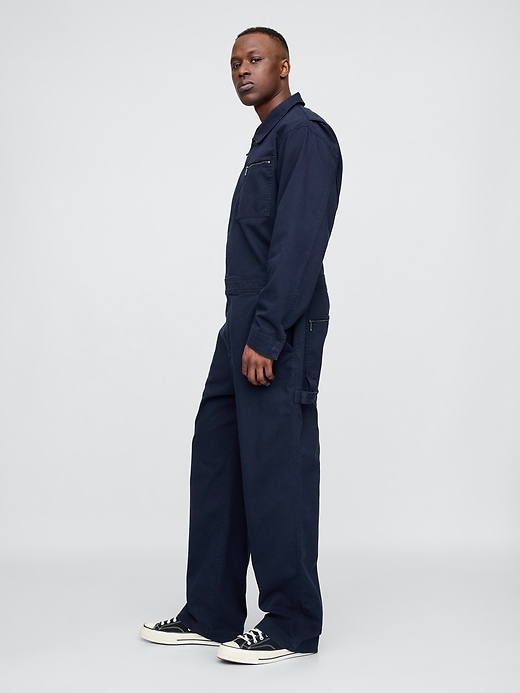 Image number 4 showing, Twill Coveralls