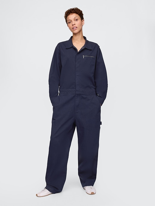 Image number 6 showing, Twill Coveralls