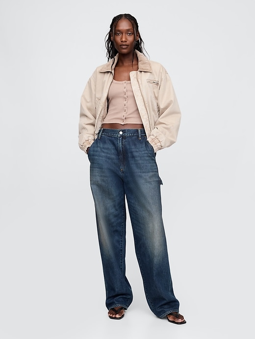 Image number 5 showing, UltraSoft Baggy Carpenter Jeans