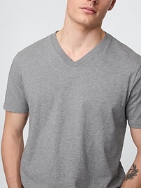 Jersey V-Neck T-Shirt