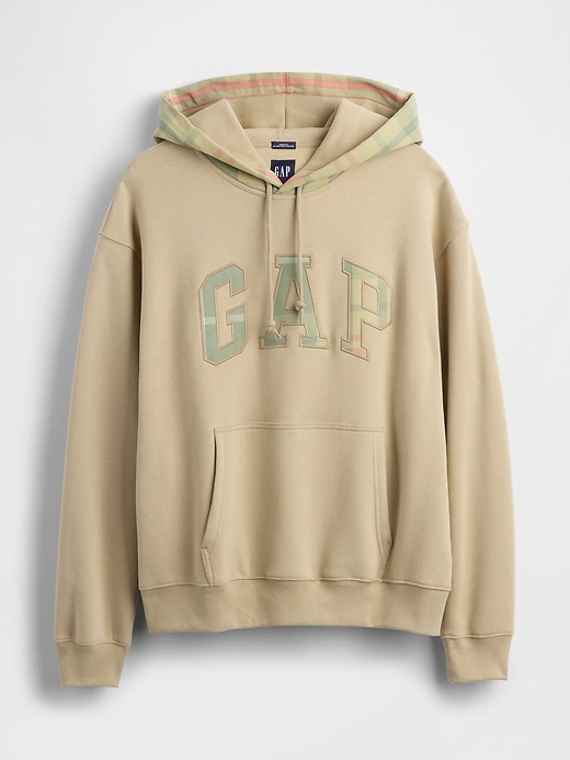 Image number 5 showing, VintageSoft Plaid Arch Logo Hoodie