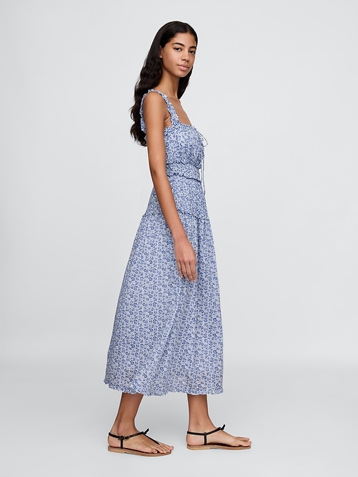 Image number 3 showing, Gap × DÔEN Floral Midi Dress