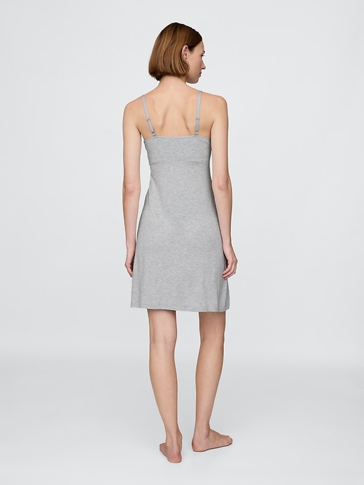 Image number 2 showing, Maternity Modal Nursing PJ Dress