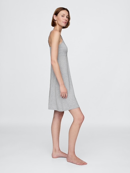 Image number 3 showing, Maternity Modal Nursing PJ Dress