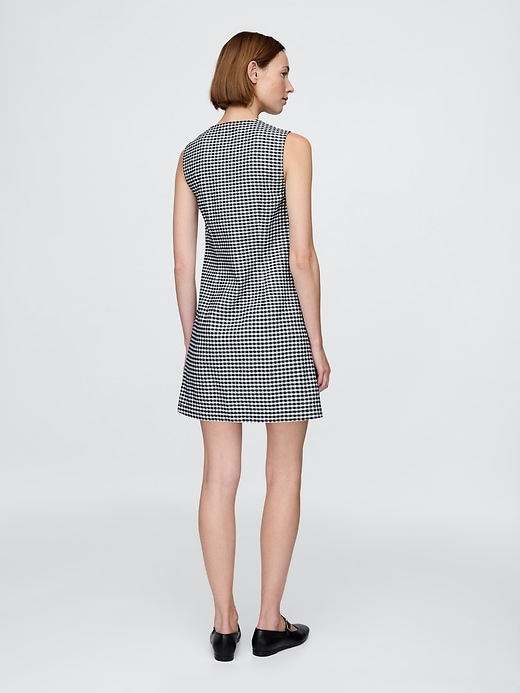 Image number 2 showing, Gap × DÔEN Gingham Denim Mini Dress