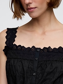 Gap × DÔEN Eyelet Maxi Dress