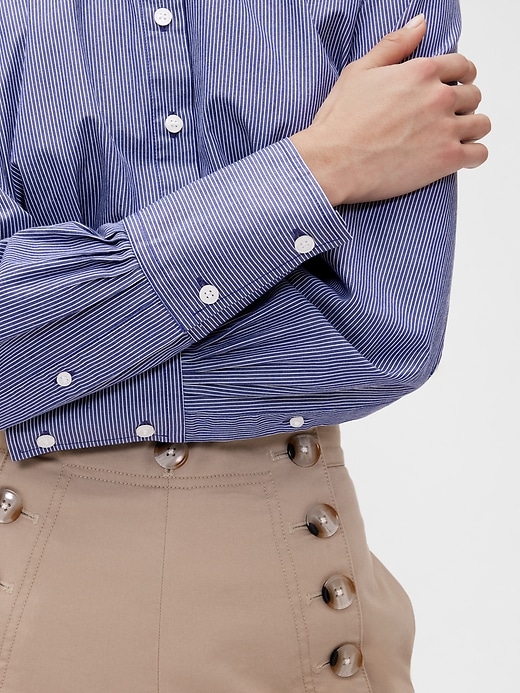 Image number 4 showing, GapStudio High Rise Twill Sailor Pants