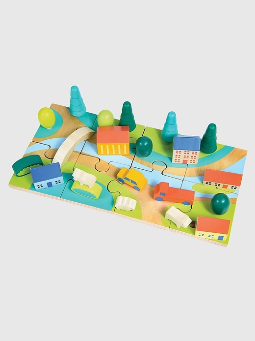 Image number 2 showing, Tiny Town Jigsaw Puzzle Toy