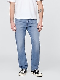 Straight Jeans in GapFlex