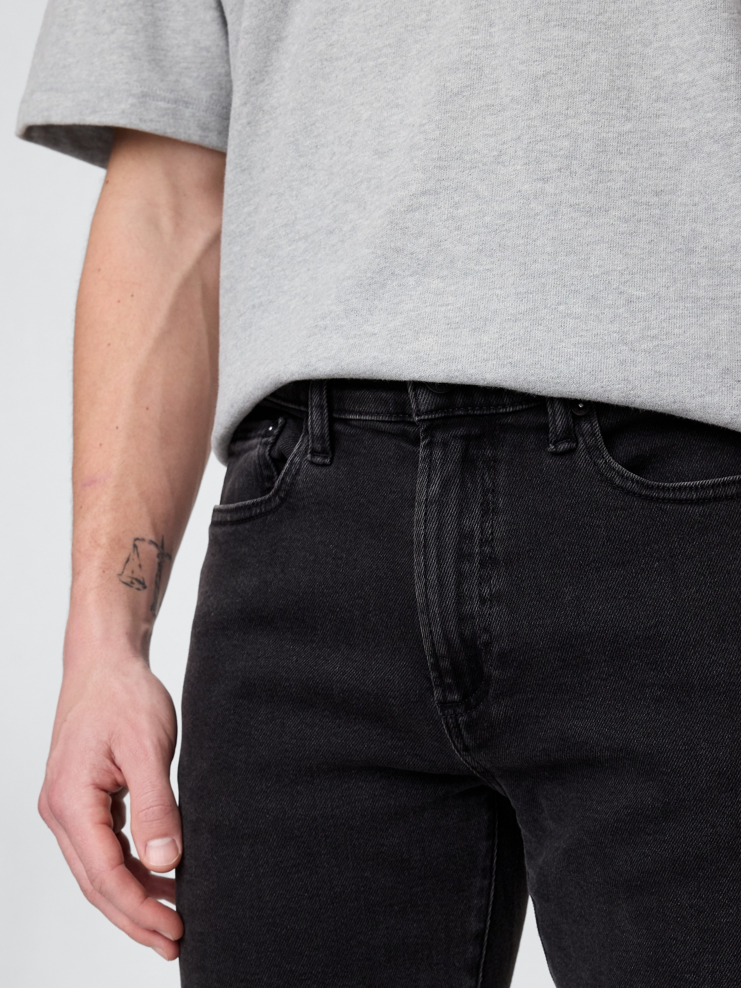 Мужские джинсы Gap Skinny Jeans in GapFlex — фото 5
