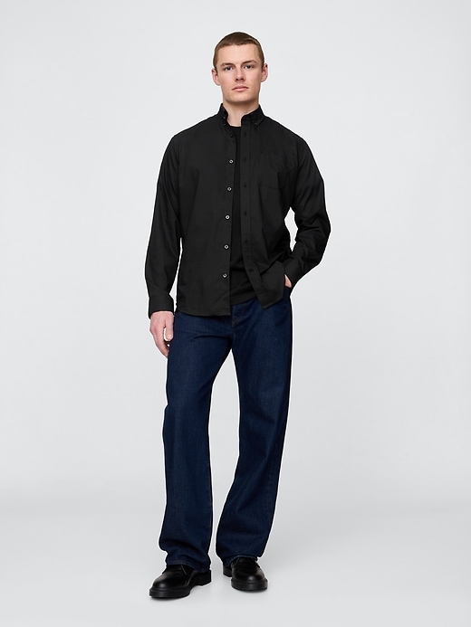 Image number 2 showing, All-Day Poplin Shirt in Classic Fit
