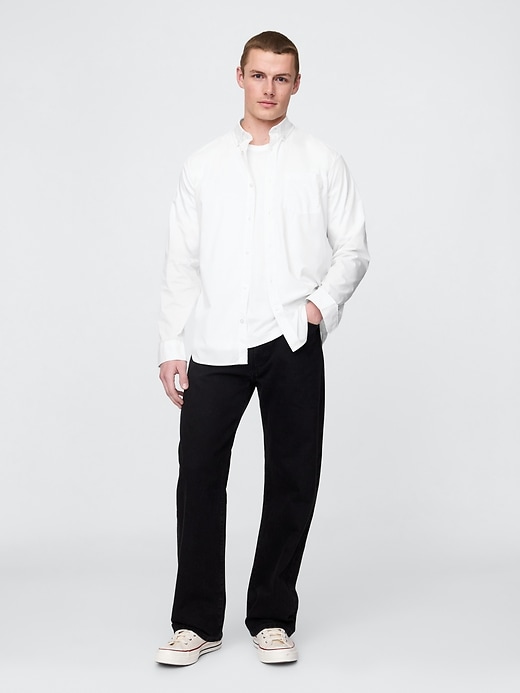 Image number 2 showing, All-Day Poplin Shirt in Classic Fit