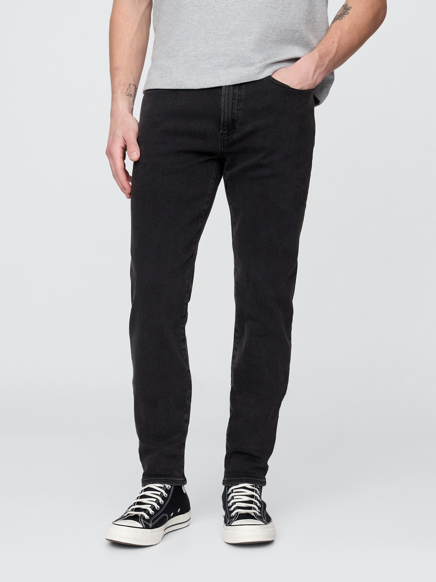 Мужские джинсы Gap Skinny Jeans in GapFlex — фото 2