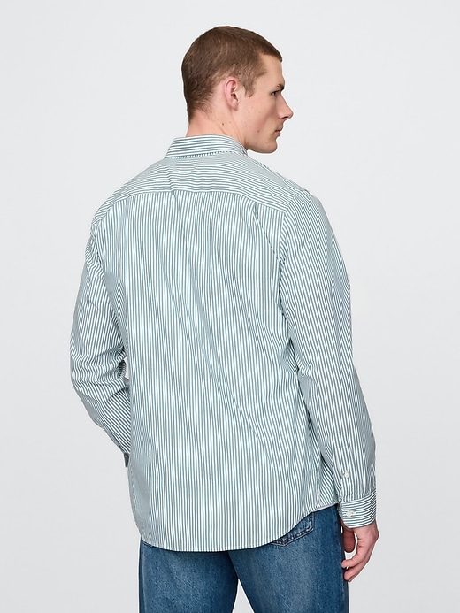 Image number 3 showing, All-Day Poplin Shirt in Classic Fit