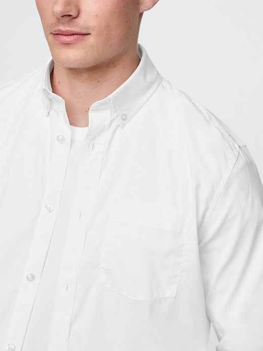 Image number 4 showing, All-Day Poplin Shirt in Classic Fit