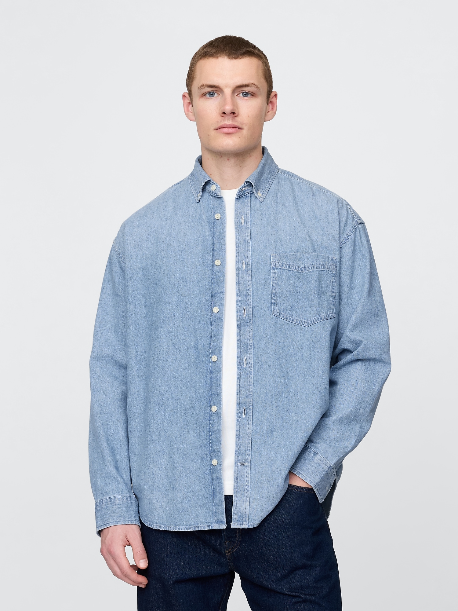 Denim Big Shirt