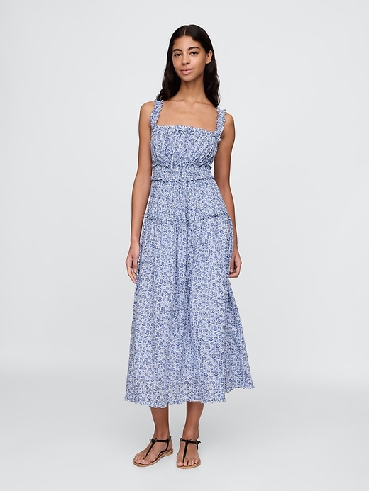 Image number 1 showing, Gap × DÔEN Floral Midi Dress