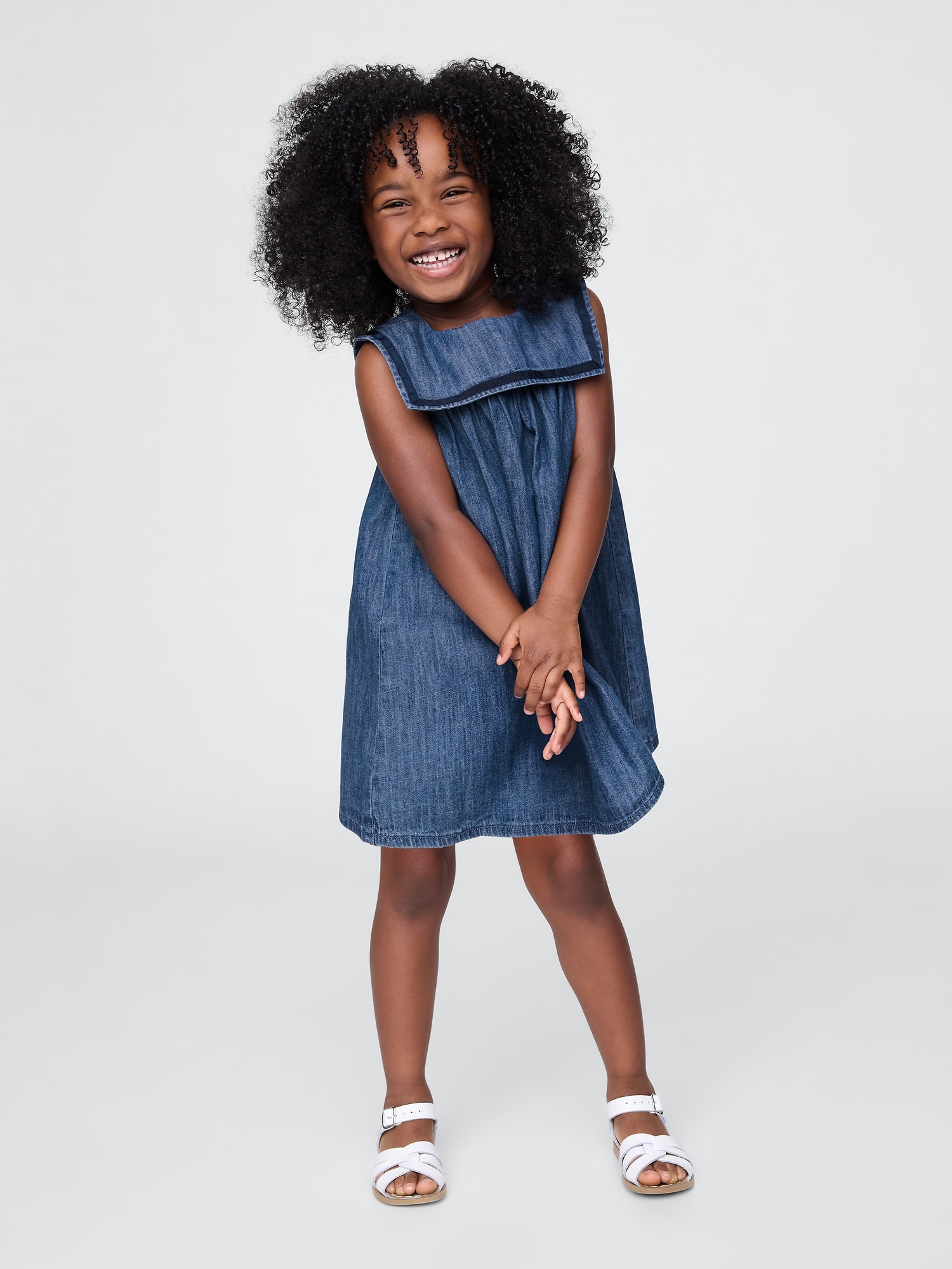 Gap × DÔEN Baby & Toddler Denim Sailor Dress