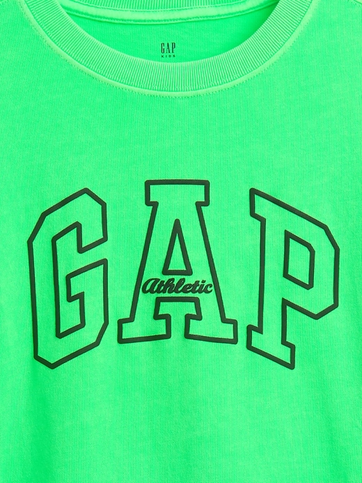 Image number 2 showing, Kids Heavyweight Athletic Logo T-Shirt