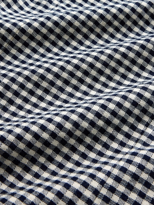 Image number 4 showing, Gap × DÔEN Gingham Denim Mini Dress