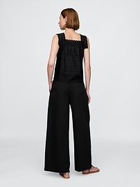 Gap × DÔEN High Rise Pleated Trousers