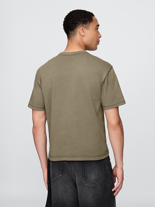 Image number 3 showing, Heavyweight Cropped T-Shirt